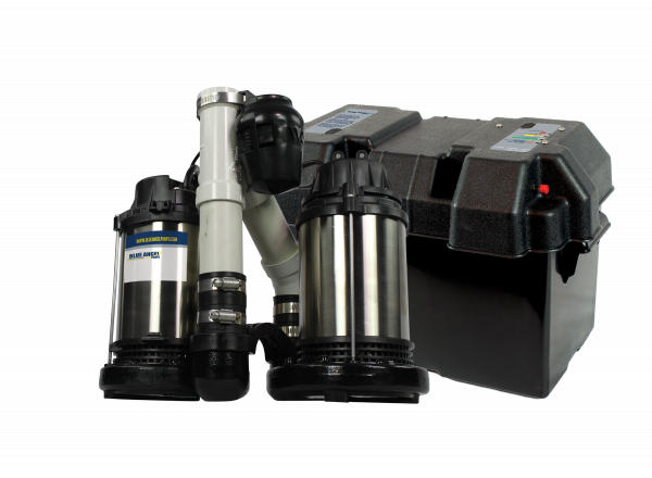 BLUE ANGEL  1 HP 2 PUMP/BATTERY BACKUP