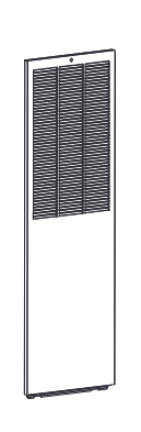 REPL, E5, E7 LOUVERED DOOR