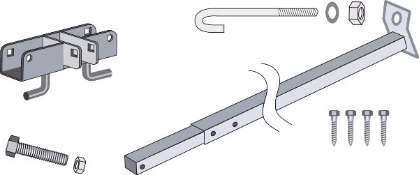 Xi2 CONCRETE LATERAL HARDWARE PACK