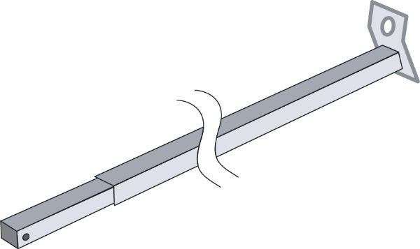 Xi2 6' LATERAL STRUT FOR CONCRETE SYSTEM