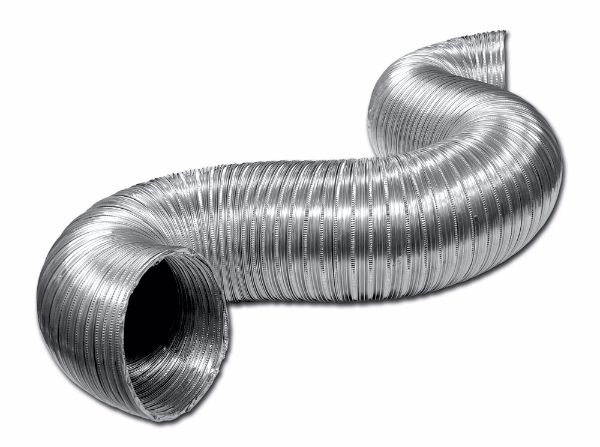 FLEXIBLE RIGID DUCT, 4IN X 8 FT
