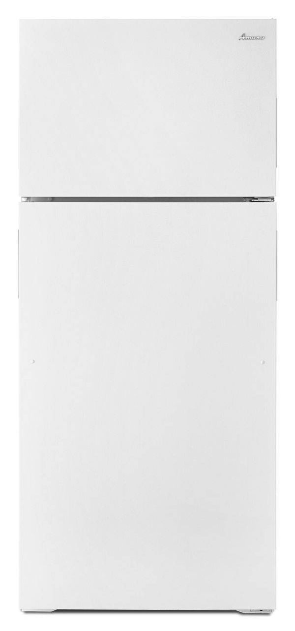 18.2 CU FT WHIRLPOOL AMANA REFRIGERATOR WITH ICE MAKER - WHITE