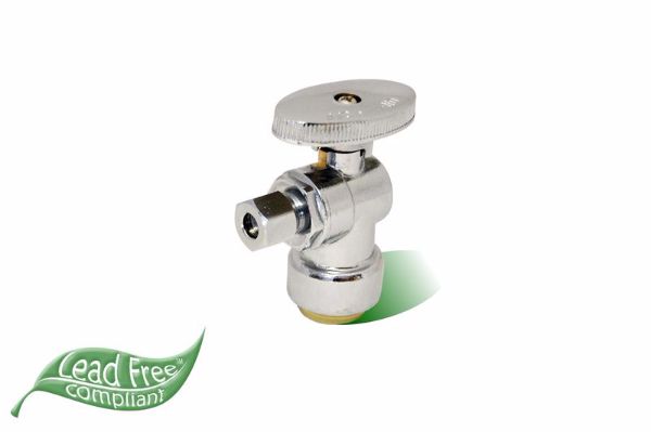 Probite Left 1/2 Turn Angle Supply Valve