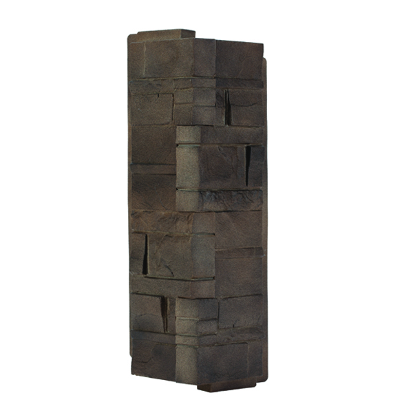 DRY STACK STONE CORNER - BROWNSTONE