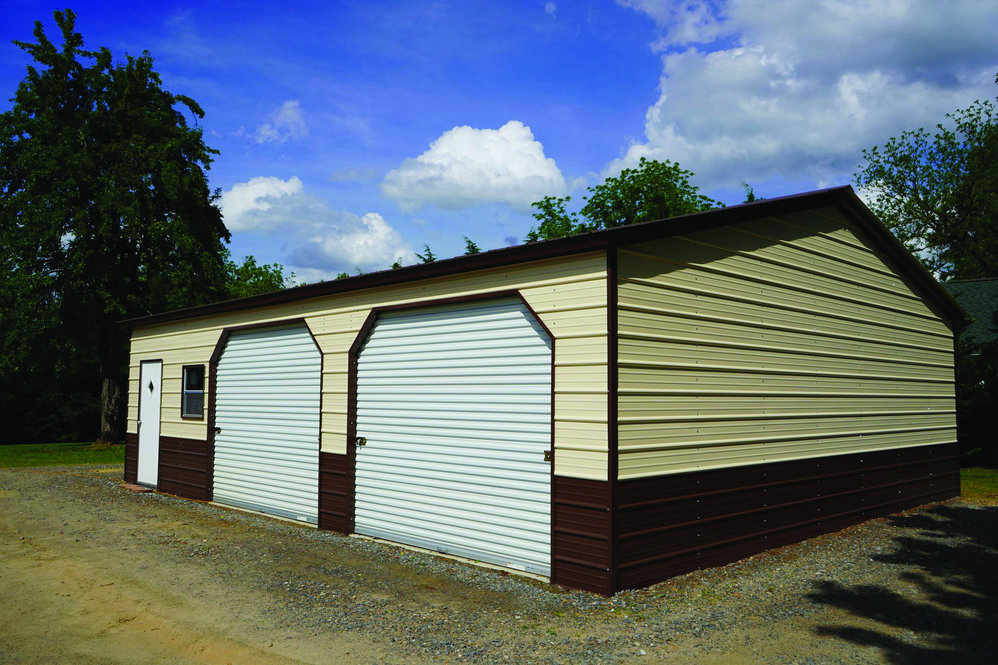 PREMIUM DOUBLE GARAGE, VERTICAL ROOF  *PHOTO REPRESENTATION IS AN EXAMPLE ONLY / ACTUAL PRODUCT MAY VARY