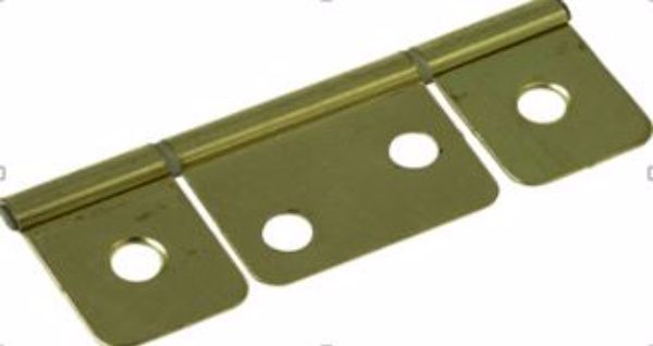 DOOR HINGES WITH SCREWS - BRASS