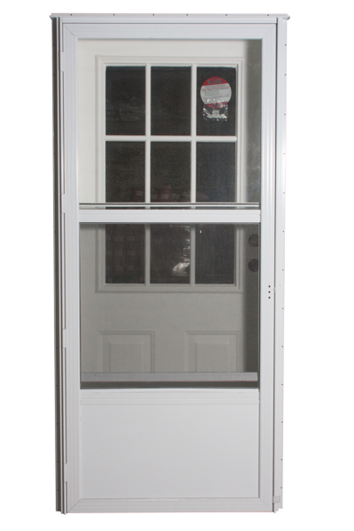 34X76 LH COTTAGE WINDOW WHITE/WHITE CORE 4IN JAMB WHITE STANDARD STORM
