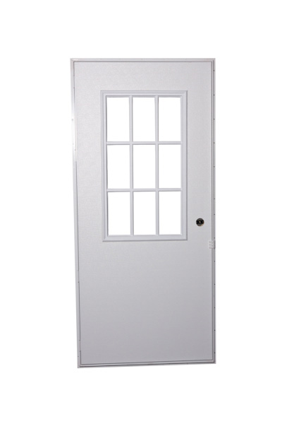 32X76 LH COTTAGE WINDOW WHITE/WHITE CORE MILL FRAME