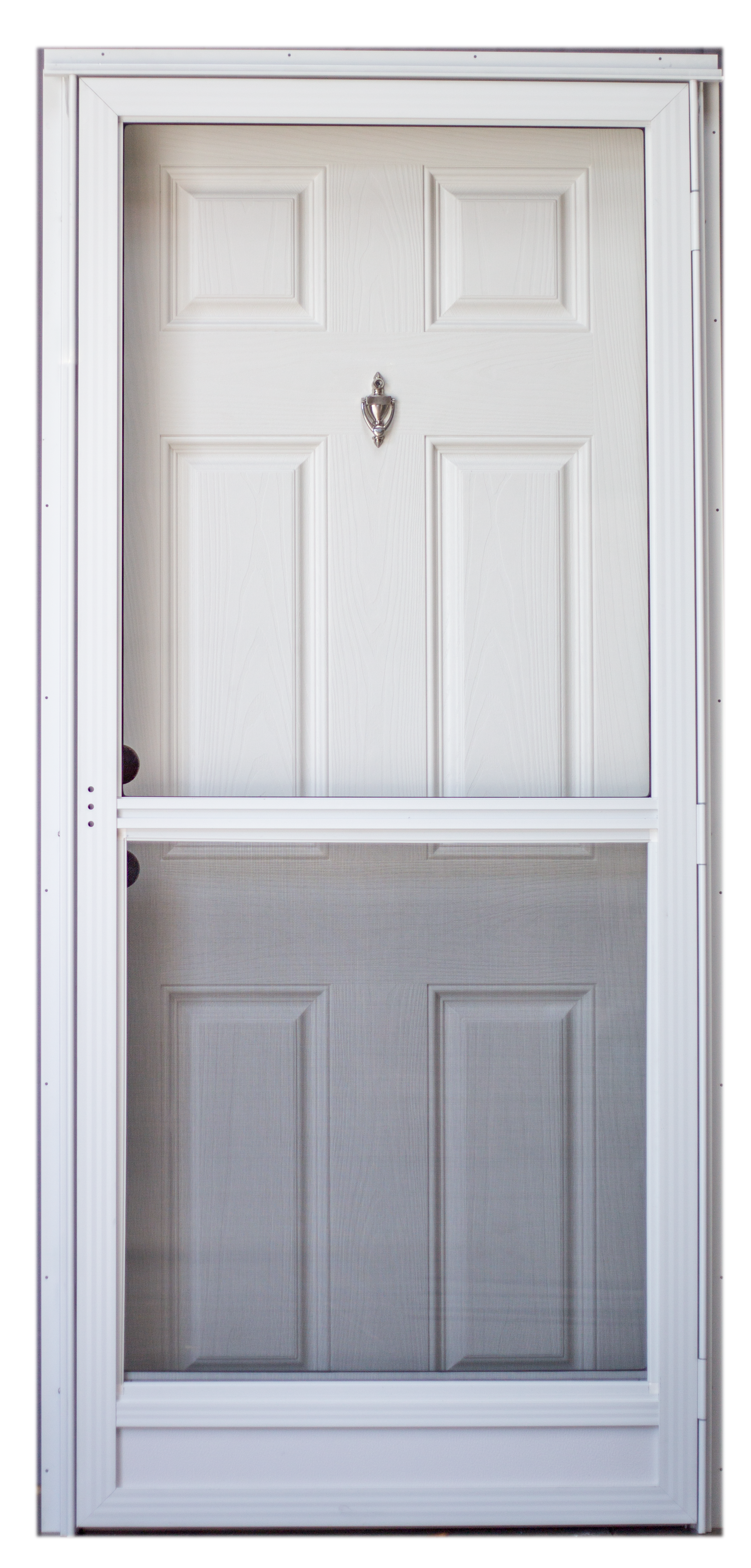 32X76 LH BLANK WHITE/WHITE CORE 4IN JAMB WHITE STANDARD STORM