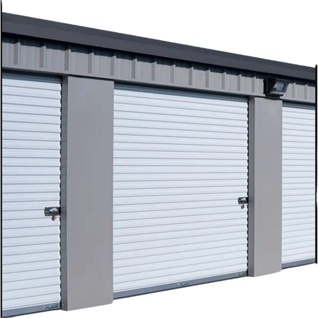 4x7 White Roll Up Door Assembly