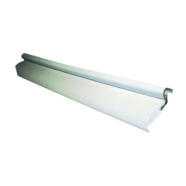 DOOR WEATHER STRIPPING KIT PVC/QUARTER ROUND-WHITE