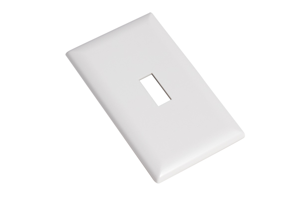 STANDARD SNAP-IN SWITCH PLATE - WHITE