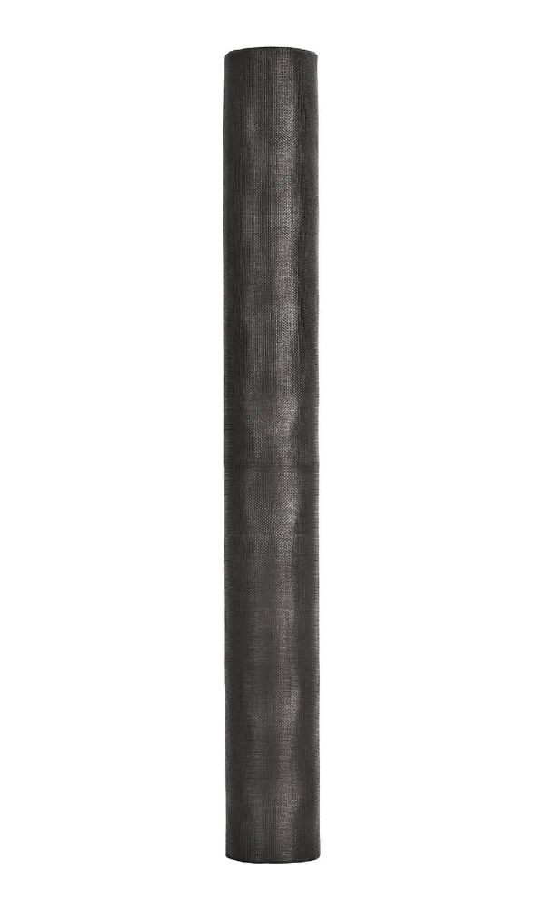 36IN X 100FT CHARCOAL FIBER SCREEN