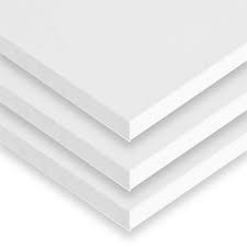 4' X 8' 1/2 THICK PVC BOARD - WHITE