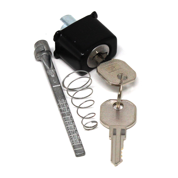 KEY PLUG FOR LATCH - BLACK