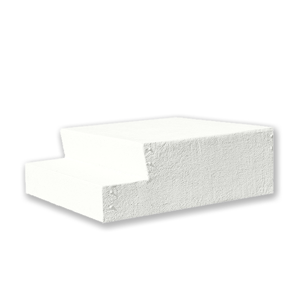 23.25H X 24D X 38D FIBERGLASS 3-STEP ENCLOSED BACK - SAND