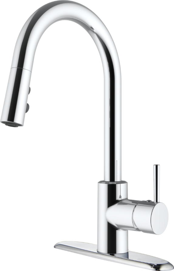 FAUCET SINGLE LEVER PULL-DOWN BULLET NI