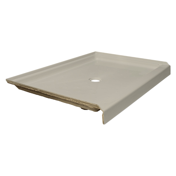 48x34x35 ACRYLIC SHOWER PAN - BISCUIT