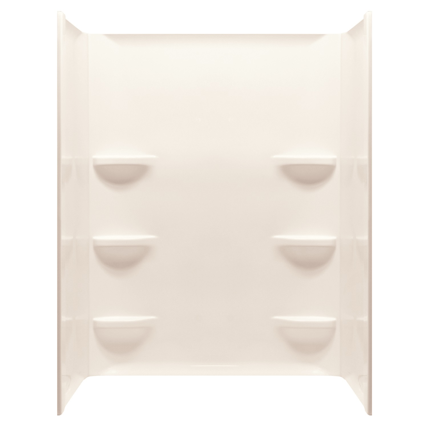 27x54x69 ACRYLIC WALL SURROUND - BISCUIT