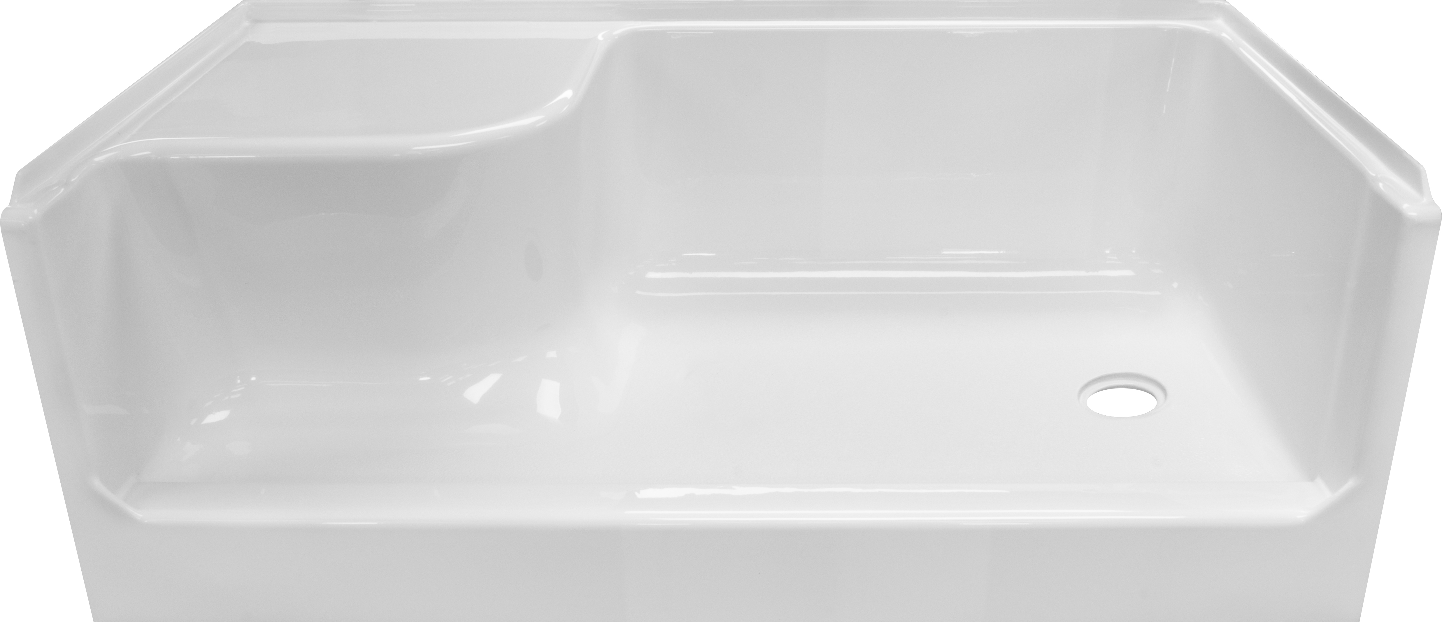 54x30 ACR L SEAT BASE WHITE