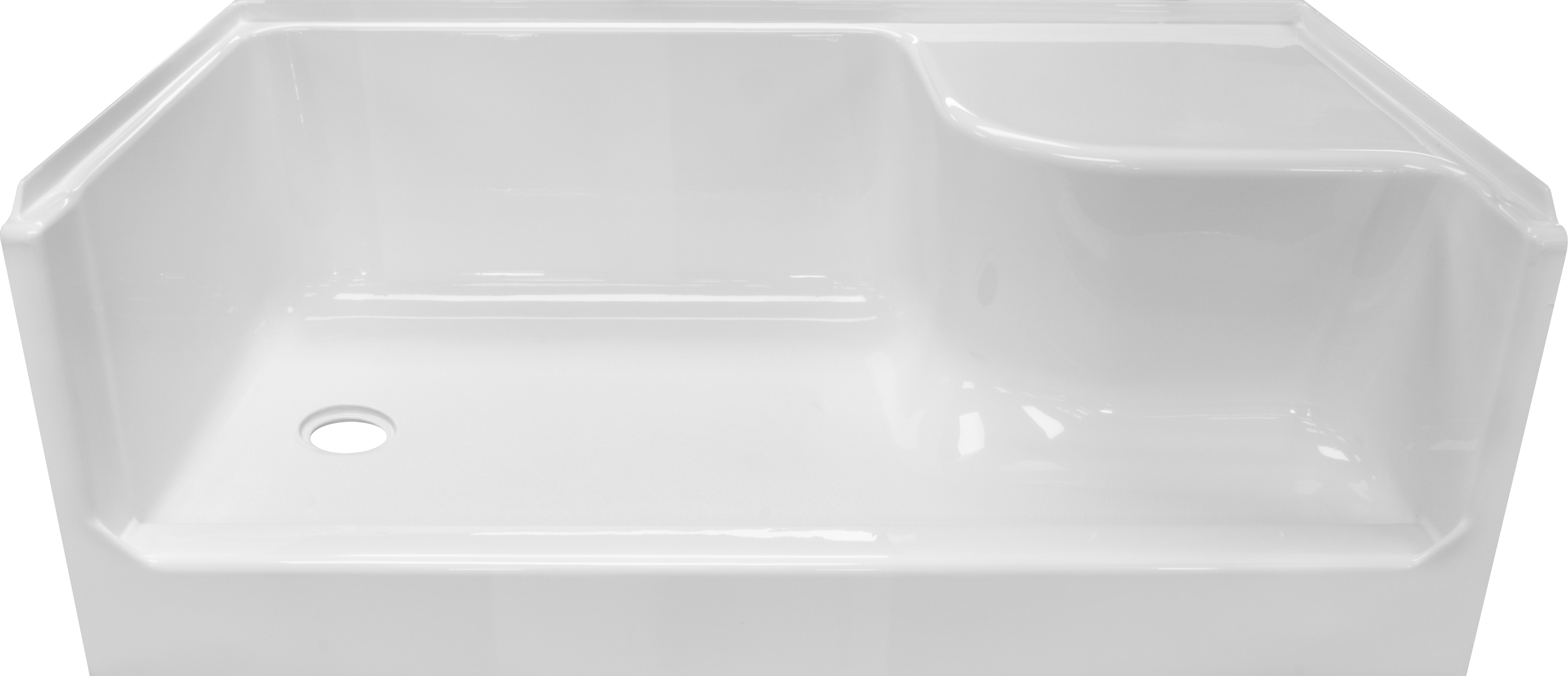54x30 ACR RIGHT SEAT BASE WHITE
