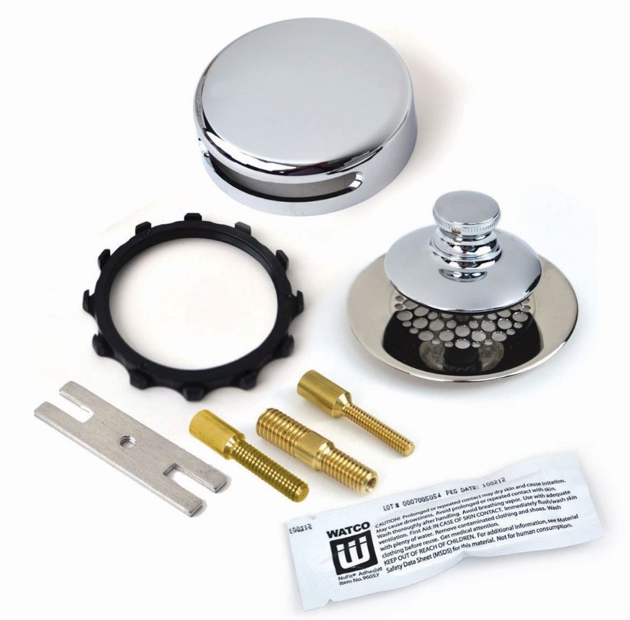 QUICK FIX BATHTUB STOPR & DRAIN TRIM KIT