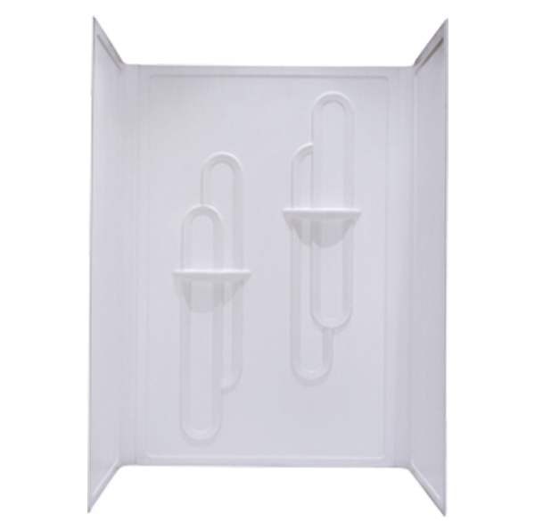 35x48 PLASTIC SURROUND - WHITE