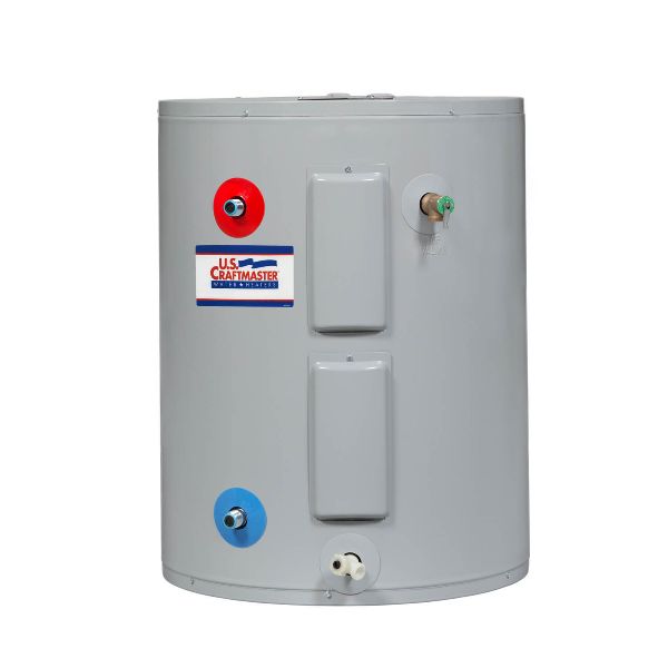 30 GALLON ELECTRIC 1500 120 VOLT, SIDE, 6 YEAR, 1 ELEMENT, SHORT